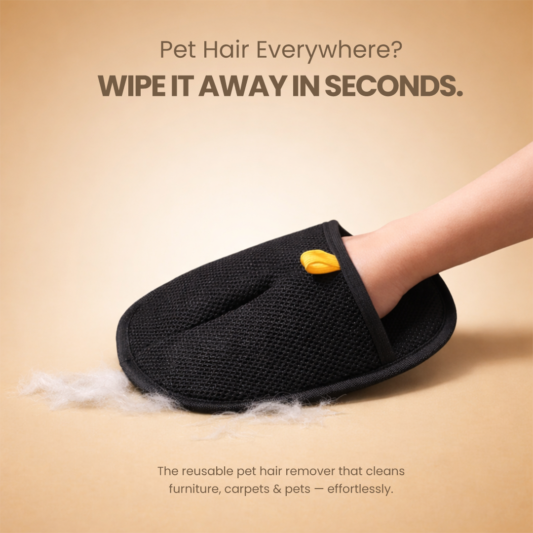Pet Hair Cleaning Gloves