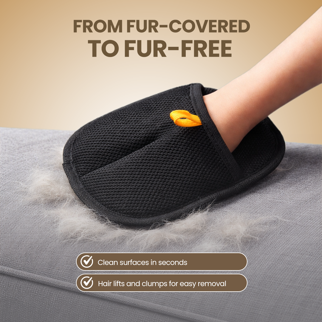 Pet Hair Cleaning Gloves