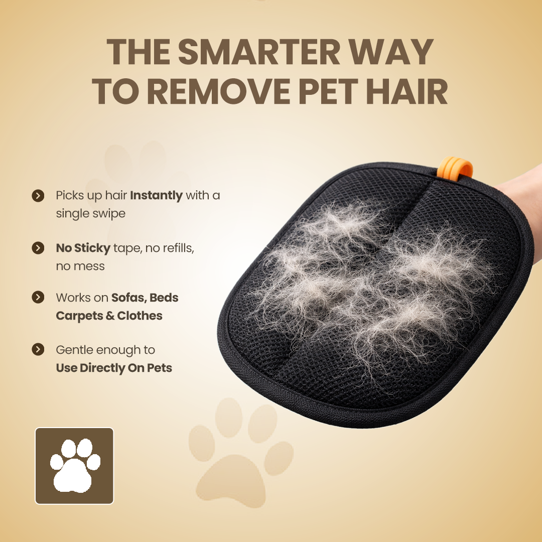 Pet Hair Cleaning Gloves